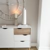 Stunning tall statement white ceramic vase - Image 2