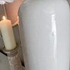 Stunning tall statement white ceramic vase - Image 3