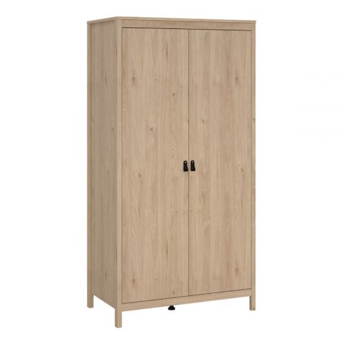 Loft Wardrobe with 2 Doors in Jackson Hickory Oak