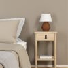 Loft Bedside Table with 1 Drawers in Jackson Hickory Oak - Image 2