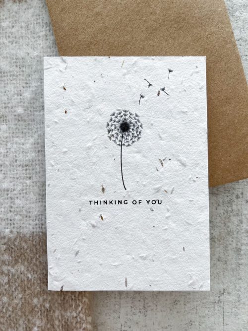 Meadow seed greeting card - Thinking of you