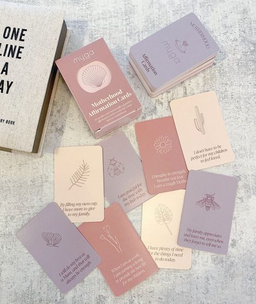 Motherhood affimation cards
