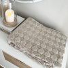 Chunky knit 'circle' natural blanket/throw - Image 4