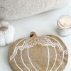 Wooden pumpkin board - Image 2