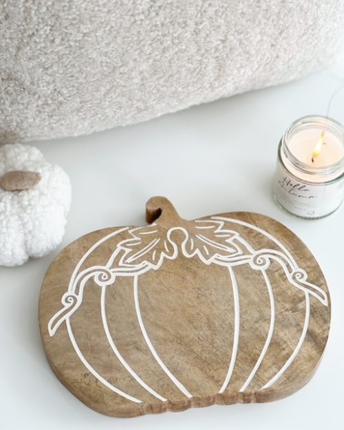 Wooden pumpkin board - Image 2