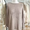 Beautiful soft taupe star jumper - Image 2