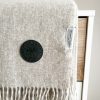 Softest 'cashmere' style natural throw with tassels - Image 5