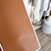 Classic tote bag with leather handles - Cream - Image 4