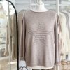 Beautiful soft taupe star jumper