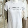 White Miami beach Tshirt - Image 2