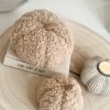 Small softest taupe boucle pumpkin - Image 2