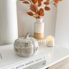 Beautiful ceramic light up 'house' pumpkin - Image 2