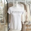 White Miami beach Tshirt
