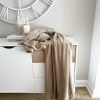 Super snuggly taupe blanket/throw - Image 3