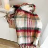 Beautiful warming tone tartan throw/blanket - Image 3