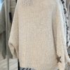 Boucle chunky knit jumper with star decoration - Image 4