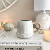 Beautiful ceramic acorn mug in a natural finish