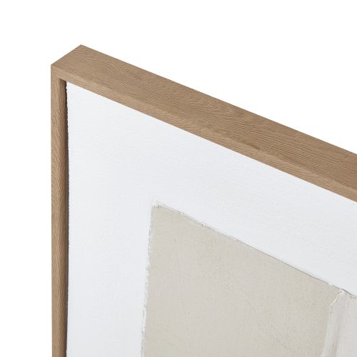 Pair of Contempo Alpha & Beta Framed Painting On Canvas - Image 6