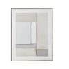 Pair of Contempo Alpha & Beta Framed Painting On Canvas - Image 8