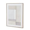 Pair of Contempo Alpha & Beta Framed Painting On Canvas - Image 9