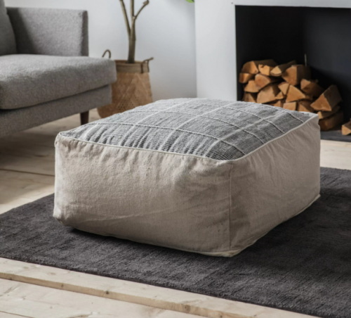 Cohen Pouffe Grey - Image 2