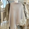 Softest light grey poncho