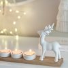 Reindeer candle tealight display - Image 3
