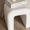 Nordic arch boucle stool/side table - Image 3