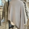 Softest light grey poncho - Image 3