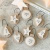 Wooden Nordic tree decorations - Image 4