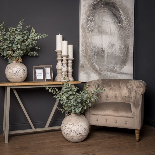 Statement Stone Ceramic Vase - Image 4