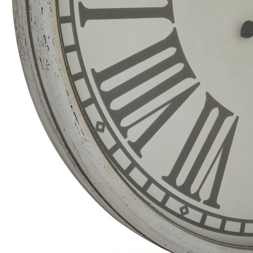 Embossed wall clock with glass - Image 3