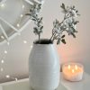 Stem fo faux glittered mistletoe - Image 4