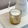 Beautiful mercury glass scented candle jar - Image 5