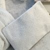 Boucle zip bag - off white - Image 4