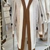 Longline hooded knit cardigan - Image 3