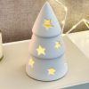 Ceramic white LED star cut out Christmas tree - Image 2