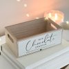 Hot chocolate station wooden crate - Image 3