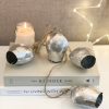 Stunning silver bells on rope