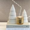 Beautiful mercury glass scented candle jar - Image 3