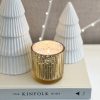Beautiful mercury glass scented candle jar - Image 4