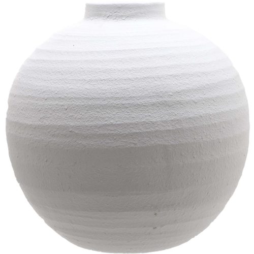 Stunning very large statement white matt ceramic vase - Image 3