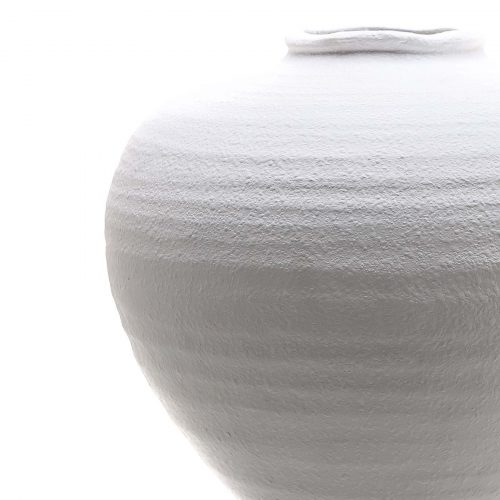 Regola Matt White Ceramic Vase - Image 5