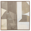 Cemento Abstract Framed Canvas