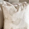 Natural abstract piped cushion - Image 2