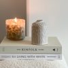 Small glazed dash vase