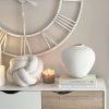 Regola Matt White Ceramic Vase - Image 4