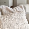 Natural textured oatmeal cushion - Image 3