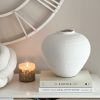 Regola Matt White Ceramic Vase