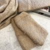 Softest boucle scarf, hat and glove set - Sand - Image 3